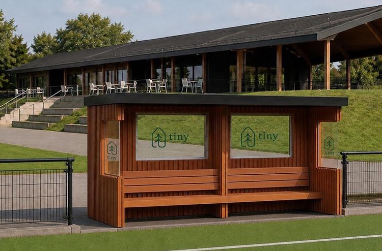 Dugouts gesponsord door tiny.nl